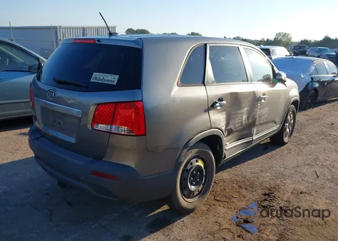 2011 Kia Sorento Lx from USA, damaged, VIN 5XYKT3A17BG186674